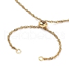 2Pcs 2 Colors 304 Stainless Steel Singapore Chain Necklace Making AJEW-JB01334-5