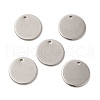 Non-Tarnish 304 Stainless Steel Charms STAS-L207-24C-P-3