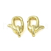 Brass Lobster Claw Clasps KK-B089-29G-1
