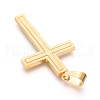 304 Stainless Steel Pendants STAS-E478-02G-2