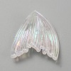Grandient Color Transparent Resin Pendants RESI-WH0026-74C-2