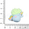 3D Three-Dimensional Horse Silicone Beads SIL-V002-10E-3