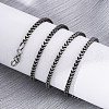 2.5MM 304 Stainless Steel Wheat Chain Necklaces NJEW-Q013-15A-5