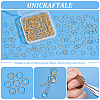 Unicraftale 300Pcs 304 Stainless Steel Open Jump Rings STAS-UN0058-56G-04-5