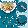   80Pcs 4 Colors Brass Bead Frames FIND-PH0021-29-4