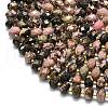 Natural Rhodonite Beads Strands G-P573-A27-01-3