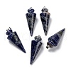 Natural Sodalite Pendants G-K311-47F-2