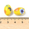 Handmade Millefiori Glass Beads LAMP-U004-02C-4