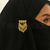 Elegant Middle Eastern Styles Heart Brass Brooches GD0625-2