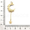 Brass Micro Pave Cubic Zirconia Pendants KK-K401-29G-02-3