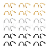 Unicraftale 60Pcs 3 Colors 316 Surgical Stainless Steel Wire Guardian STAS-UN0056-23-1