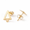 201 Stainless Steel Stud Earring Findings EJEW-A071-19G-2