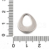 304 Stainless Steel Pendants STAS-Q362-02B-P-3
