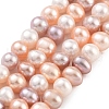 Natural Cultured Freshwater Pearl Beads Strands PEAR-C003-12J-2