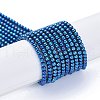 Electroplate Glass Beads Strands EGLA-K014-A-FP04-2