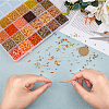 DICOSMETIC 360g 24 Style Glass Seed Beads SEED-DC0001-09-3
