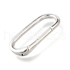 Brass Spring Gate Rings KK-V007-006P-01-2