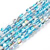 Synthetic Moonstone Beads Strands G-E573-02A-02-2