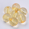 Transparent Acrylic Beads TACR-Q255-8mm-V-2
