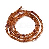 Natural Orange Garnet Beads Strands G-RM2025-03-2mm-3