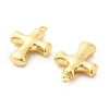 Cross Brass Pendants KK-L237-003G-2