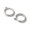 316 Surgical Stainless Steel Spring Gate Rings STAS-H234-06P-02-2