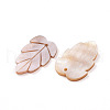 Natural Freshwater Shell Carved Pendants SHEL-N036-18-2
