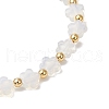 Opalite Beads Stretch Bracelets for Women BJEW-JB11768-03-4