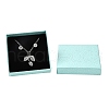 Square Cardboard Necklace Box X1-CBOX-Q038-02C-3