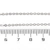 Brass Cable Chain Necklace Making NJEW-D302-80P-3