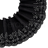 MAYJOYDIY US 5 Yards Cotton Embroidery Flower Lace Ribbons OCOR-MA0001-29B-1