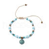 Alloy Charm Bracelets BJEW-JB11721-04-2