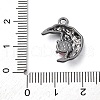Gothic Rack Plating Alloy Pendants PALLOY-V002-12B-03-3