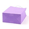 Pure Color Kraft Paper Bags AJEW-G020-D-09-3