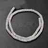 Natural Quartz Beads Strands G-P575-B46-4x2mm-3