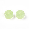 Imitation Jade Glass Beads X1-GLAA-N007-6x3mm-B01-2