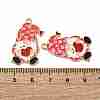 Independence Day Christmas Alloy Enamel Pendants ENAM-V002-02I-G-3