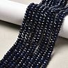Dyed Natural Malaysia Jade Rondelle Beads Strands G-E316-2x4mm-16-1