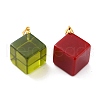 Resin Pendants PALLOY-C157-01-2