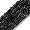 Natural Larvikite Beads Strands G-Q159-B22-01-2