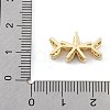 Brass Micro Pave Cubic Zirconia Spacer Beads KK-K371-47B-G-3