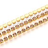 Iron Rhinestone Cup Chains CH-T006-03A-03-1