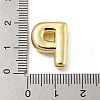 Brass Micro Pave Clear Cubic Zirconia Pendants KK-E093-04G-P-3