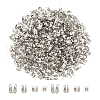 Unicraftale 400Pcs 4 Styles Rack Plating Brass Bead Tips KK-UN0003-22P-1