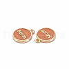 Alloy Enamel Charms ENAM-T016-11F-RS-3