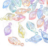 Transparent Acrylic Pendants X-OACR-N008-080M-4