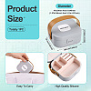 Square PU Leather & PP & Silicone Jewelry Set Box AJEW-TAC0014-13D-3