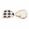 Alloy Enamel Pendants ENAM-S121-176D-RS-3