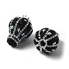 Opaque Acrylic Rhinestone Beads X-OACR-S048-03A-2