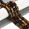 Natural Tiger Eye Beads Strands G-M403-B27-03-2